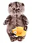 Игрушка мягкая Budi Basa, Басик и мышка 19см — 2356480 — 1