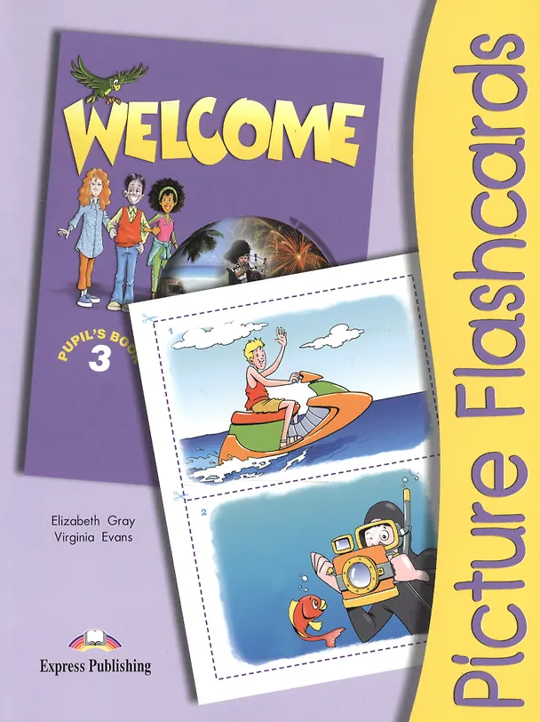 Книга Welcome 3. Picture Flashcards (Вирджиния Эванс, Elizabeth Gray) — 1