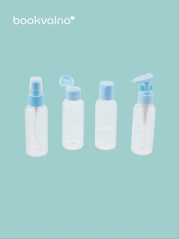 Дорожный набор баночек для путешествий Travel Bottles (4 предмета) (пластик) (4x60мл) 3088923 — 2