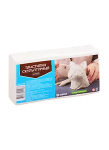 Пластилин скульптурный 500г белый