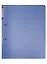 Папка 2 кольца A4 "Gems" голубой, пластик 0,7мм, торц.карман — 247899 — 1