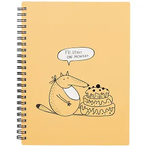 Тетрадь в клетку Be Smart, "Strange animals. Лис", 96 листов