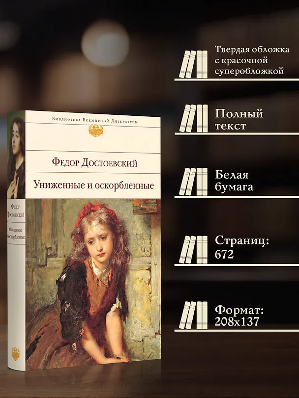 Книга Униженные и оскорбленные (Федор Достоевский) — 7