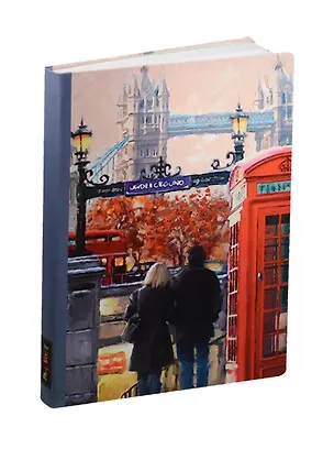 Блокнот London Акварель 2520750