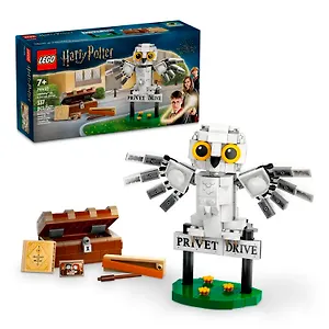 76425 Конструктор детский LEGO Harry Potter Сова Букля на Тисовой улице дом 4, 337 деталей, возраст 7+