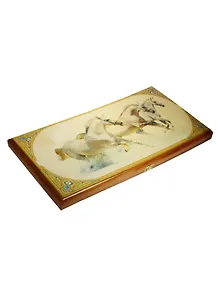 Нарды средние Лошади (50х25х4) (123-014)
