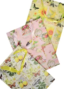 Пакет подарочный бумажный А5 23*18*10 "Летние ароматы", жен., мат. ламинат, Kairui