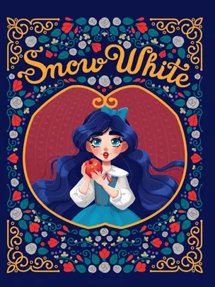 Snow White (Белоснежка, офсет, 217х280) — 2939325 — 1