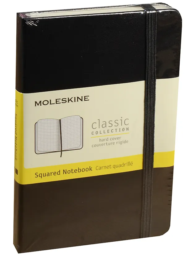Записная книжка «Classic Pocket» А6, 96 листов в клетку, Moleskine 240938 — 2