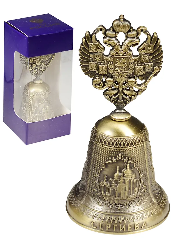 Колокол Сергиев Посад Орёл (металл цв.бронза) (040BR-VK-GR-31) 2568832 — 1
