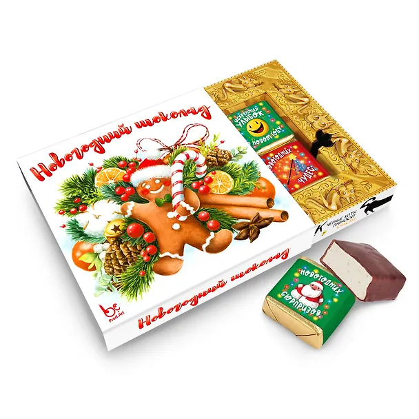 Конфеты Новогодний шоколад, 60г 3065879 — 1