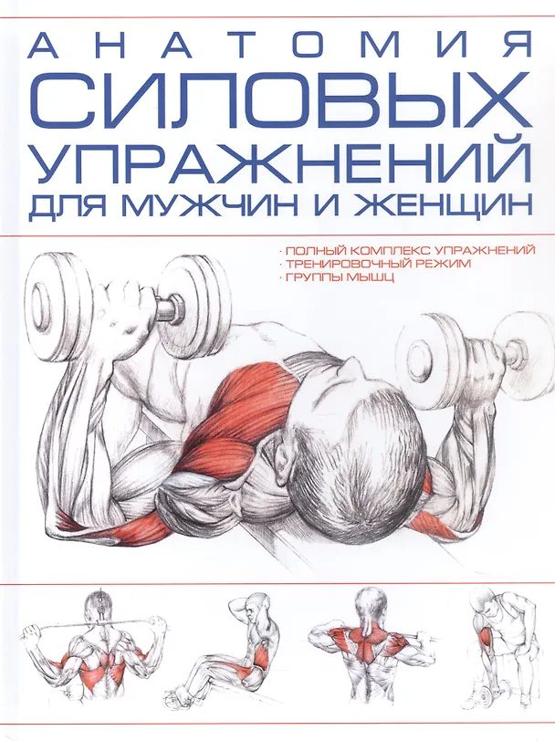 Книга Анатомия силовых упражнений для мужчин и женщин (Игорь Резько) — 2