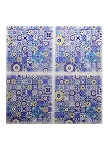 Подставка под горячее керамика Фиолетовый узор (20х20) (41000)