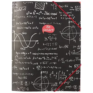 Папка на резинке «Формулы», А4