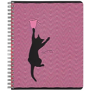 Тетрадь в клетку Academy Style, "Волны и силуэты", 96 листов, в ассортименте