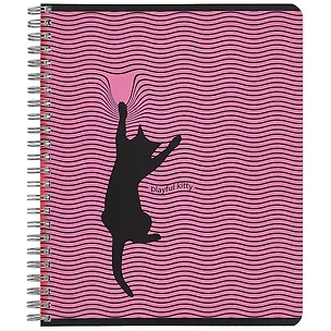 Тетрадь в клетку Academy Style, "Волны и силуэты", 96 листов, в ассортименте 251824