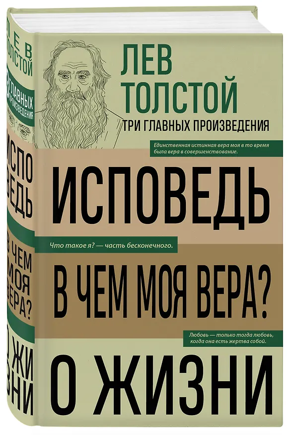 Книга Лев Толстой. Исповедь. В чем моя вера? О жизни (Лев Толстой) — 4