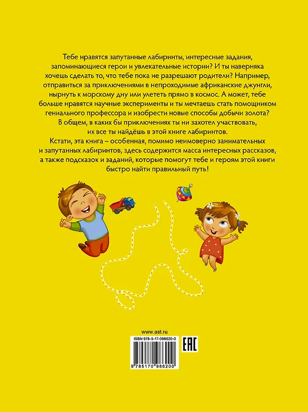Книга Книга увлекательных лабиринтов (Татьяна Шабан) — 2