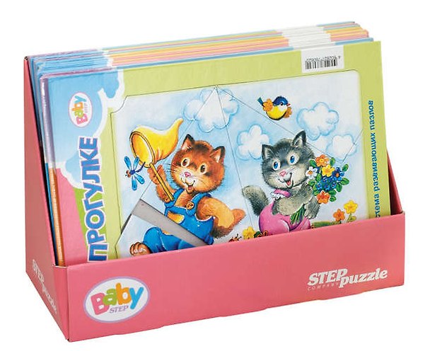 Пазл «Развивающие пазлы» средние, Baby Step, Step Puzzle 333851 — 1
