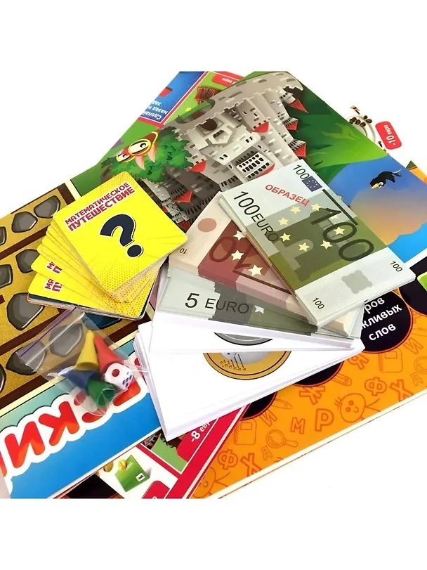 Учебная игра ТМ Ранок 30 игр. Математика, речь, логика 2843112 — 3