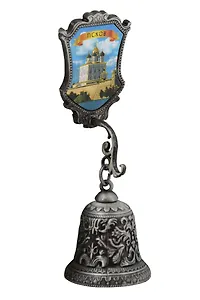 Магнит-колокольчик Псков (металл) (Псков) (024-F-25-ATN)