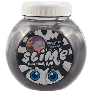 Игрушка Слайм. «Slime «Mega Mix», черный + белый, 500 г.