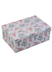 Коробка подарочная "Watercolour cactus"