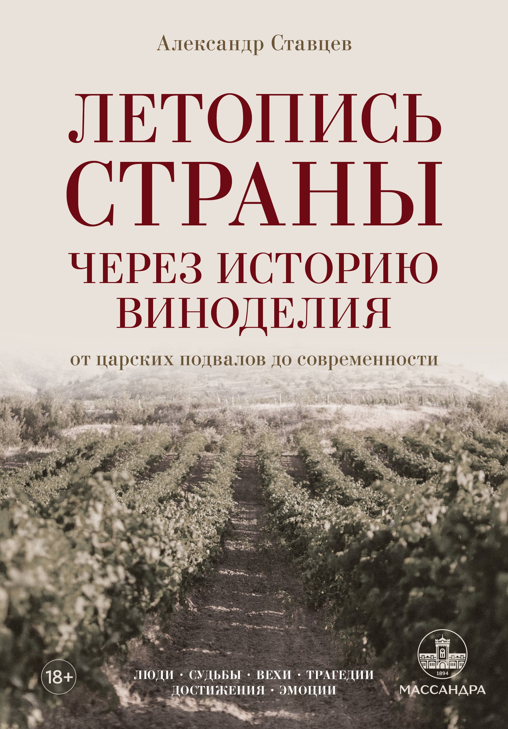 Ставцев Александр Владимирович Летопись страны через историю виноделия
