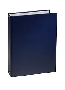 Тетрадь на кольцах в клетку Listoff, "Синий", 160 листов