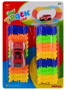 Гибкий трек в блистере, 56 детелей