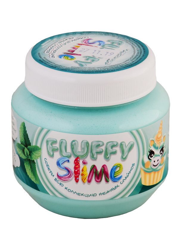 Игрушка-слайм «С ароматом мяты» Monster's Slime Fluffy 2770532 — 1