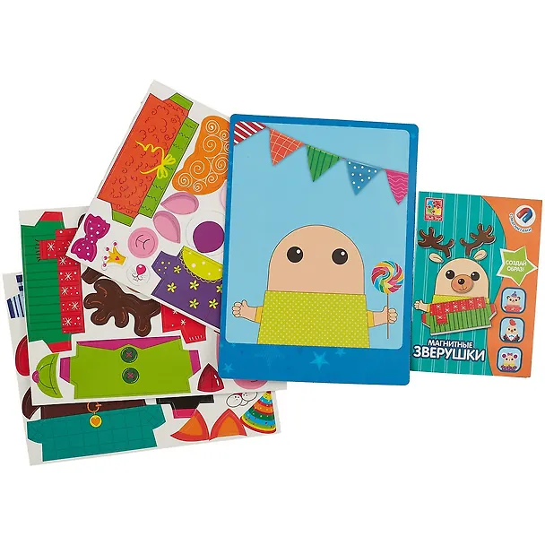 Магнитная игра Vladi Toys Зверушки VT3702-10 2755641 — 3
