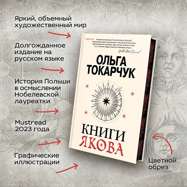 Книга Книги Якова (Ольга Токарчук) — 6