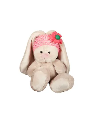 Мягкая игрушка Зайка Ми в вязаной повязке (15см) (SidXm122) 2457330