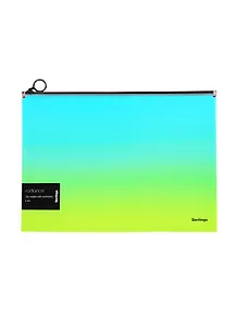 Папка на молнии А4 "Radiance", пластик, ассорти