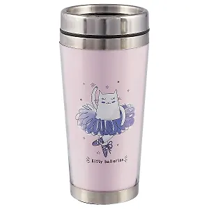Термостакан Kitty ballerina (пластик) (400мл)