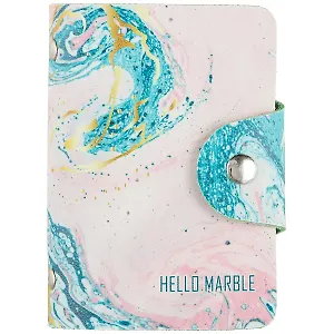 Визитница 26 карточек "Серый мрамор"