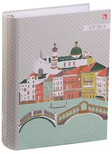 Тетрадь на кольцах в клетку Unnika, "Город мечты (графика)", 100 листов