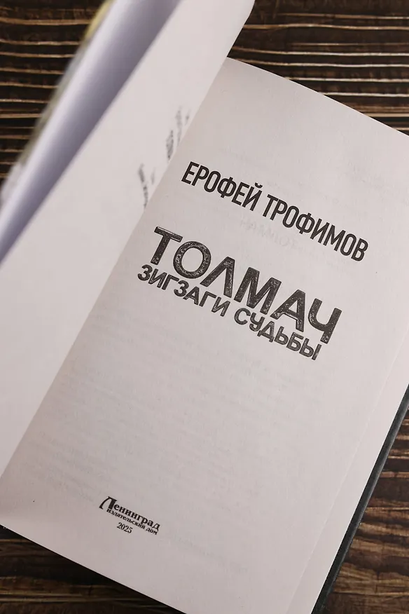 Книга Толмач. Зигзаги судьбы (Ерофей Трофимов) — 8