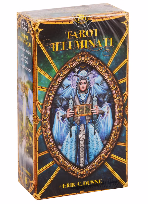 Книга Таро Аввалон, Tarot Illuminati Таро Иллюминатов (на англ. яз.) (EX205) (коробка) () — 1