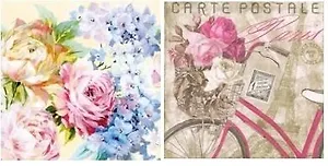 Набор салфеток для декупажа "Романтические розы" 2шт.