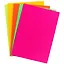 Цветной картон гофрированный, флуоресцентный, 5 цветов, А4 — 239323 — 2