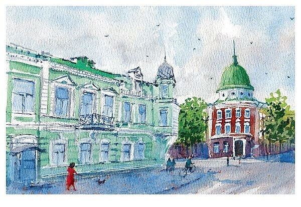 Открытка «Пермь. Гуманитарно-педагогический университет» 2982684 — 1