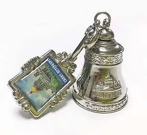 Колокольчик на холодильник Исаакий темное серебро [ВЕ1-10006] 2876946