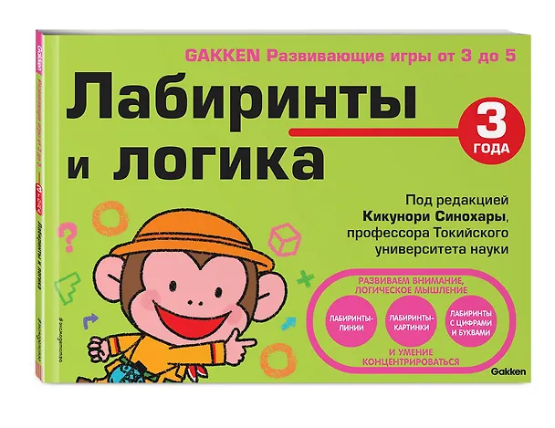 Книга 3+ Лабиринты и логика (Кикунори Синохара) — 4