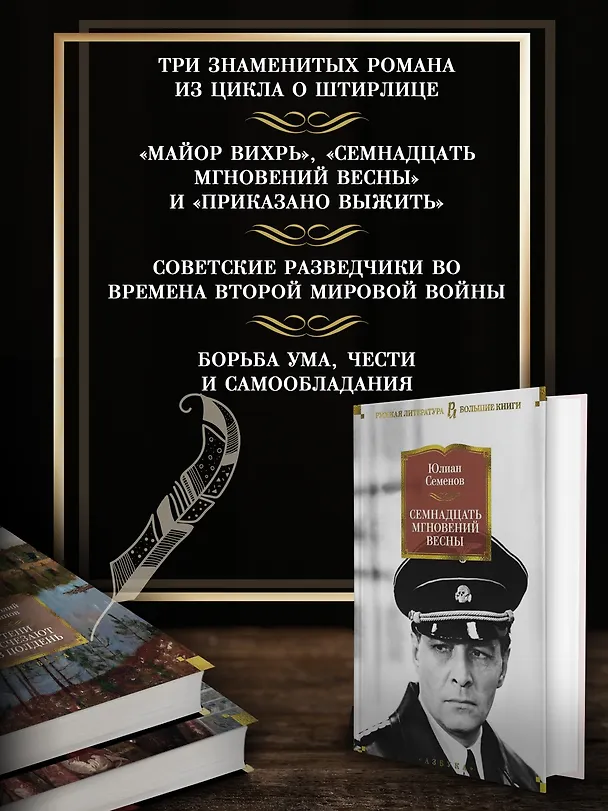 Книга Семнадцать мгновений весны (Юлиан Семёнов) — 5