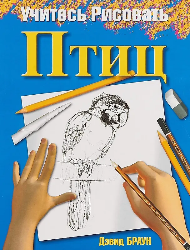 Книга Учитесь рисовать птиц (Дэвид Браун) — 2