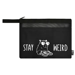 Папка для труда А4 "Чудная капибара" 34*25,5 см, нейлон, молния