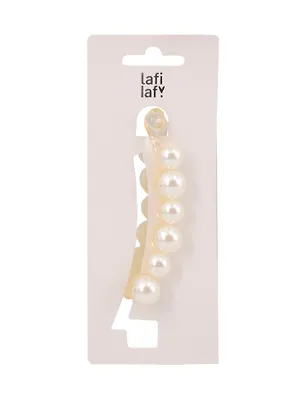 Заколка-крабик (иск.жемчуг) (10см) (12-Linxi-4) (Lafilaf) 3098255