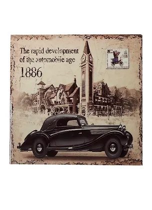 Подставка керамика + пробка Машины 1886 г. (003321) 2407964